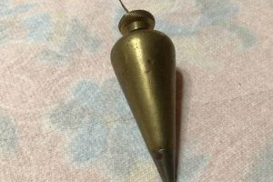 Antique Vintage Brass Plumb Bob Guide & Value | Vintage Treasures: Discover Rare Antiques, Collectibles & Retro Finds