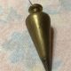 Antique Vintage Brass Plumb Bob Guide & Value | Vintage Treasures: Discover Rare Antiques, Collectibles & Retro Finds