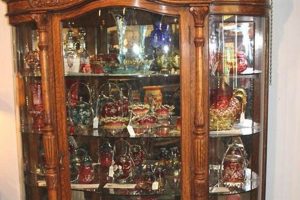 Displaying Elegance: Vintage Curio Cabinet, Curved Glass Treasures Vintage Treasures: Discover Rare Antiques, Collectibles & Retro Finds Displaying Elegance: Vintage Curio Cabinet, Curved Glass Treasures | Vintage Treasures: Discover Rare Antiques, Collectibles & Retro Finds