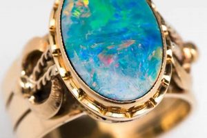 Timeless Beauty: Vintage Gold Opal Ring Treasures | Vintage Treasures: Discover Rare Antiques, Collectibles & Retro Finds