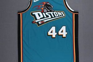Buy Vintage Detroit Pistons Jersey: Classic Hoops Style | Vintage Treasures: Discover Rare Antiques, Collectibles & Retro Finds
