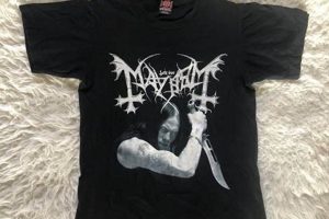 Rare Vintage Mayhem Shirt: Rock History Collectible | Vintage Treasures: Discover Rare Antiques, Collectibles & Retro Finds