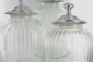 Buy Antique Vintage Clear Glass Canisters - Storage & Decor Vintage Treasures: Discover Rare Antiques, Collectibles & Retro Finds Buy Antique Vintage Clear Glass Canisters - Storage & Decor | Vintage Treasures: Discover Rare Antiques, Collectibles & Retro Finds