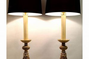 Illuminate with Style: Vintage Black Lamps for You | Vintage Treasures: Discover Rare Antiques, Collectibles & Retro Finds