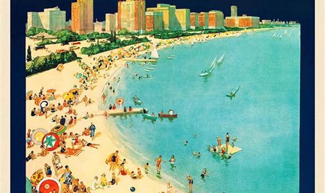 Discover Chicago: Vintage Posters of Chicago Art | Vintage Treasures: Discover Rare Antiques, Collectibles & Retro Finds