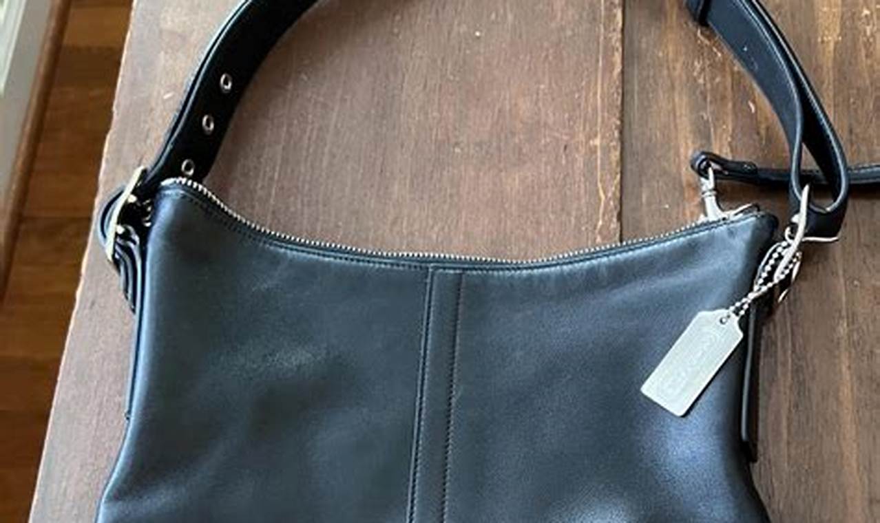 Timeless Charm: Vintage Black Coach Shoulder Bag Style | Vintage Treasures: Discover Rare Antiques, Collectibles & Retro Finds
