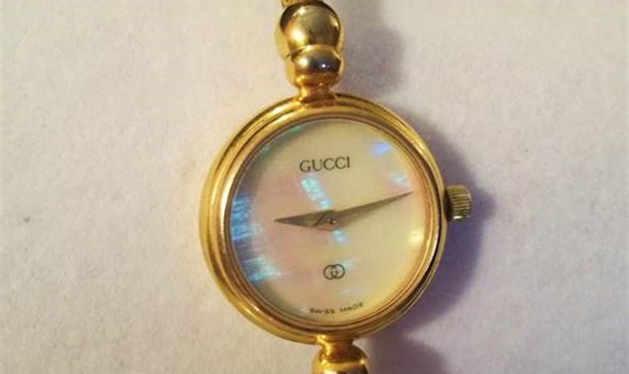 Timeless Gucci Gold Watch Vintage: Style & Value | Vintage Treasures: Discover Rare Antiques, Collectibles & Retro Finds