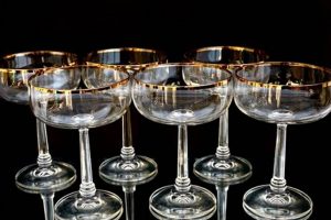 Timeless Vintage: Champagne Coupe Glasses - Elegance | Vintage Treasures: Discover Rare Antiques, Collectibles & Retro Finds