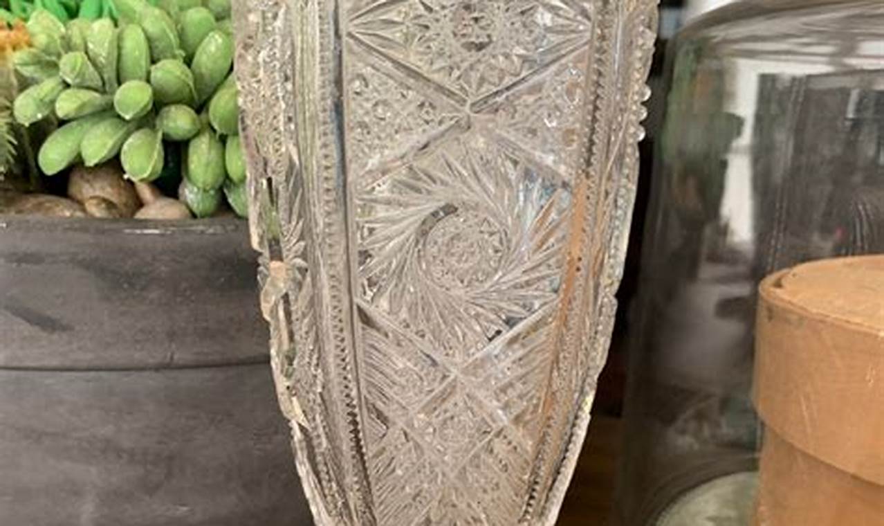 Collecting Vintage Pressed Glass Vases: Styles & Value | Vintage Treasures: Discover Rare Antiques, Collectibles & Retro Finds