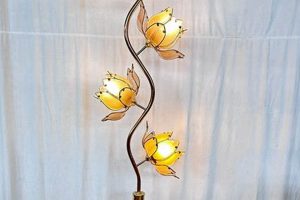 Illuminate with Vintage Flower Floor Lamps: Charm & Style | Vintage Treasures: Discover Rare Antiques, Collectibles & Retro Finds
