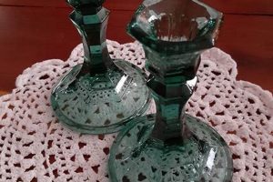 Shop Antique Vintage Green Glass Candle Holders Decor Vintage Treasures: Discover Rare Antiques, Collectibles & Retro Finds Shop Antique Vintage Green Glass Candle Holders Decor | Vintage Treasures: Discover Rare Antiques, Collectibles & Retro Finds