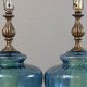 Illuminate with Timeless Vintage Blue Glass Table Lamps | Vintage Treasures: Discover Rare Antiques, Collectibles & Retro Finds