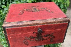 Timeless Treasures: Vintage Wooden Box with Hinged Lid Charm | Vintage Treasures: Discover Rare Antiques, Collectibles & Retro Finds
