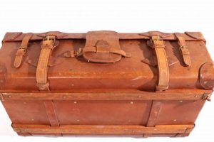 Timeless Vintage Leather Trunks: Decor & Travel Chests | Vintage Treasures: Discover Rare Antiques, Collectibles & Retro Finds