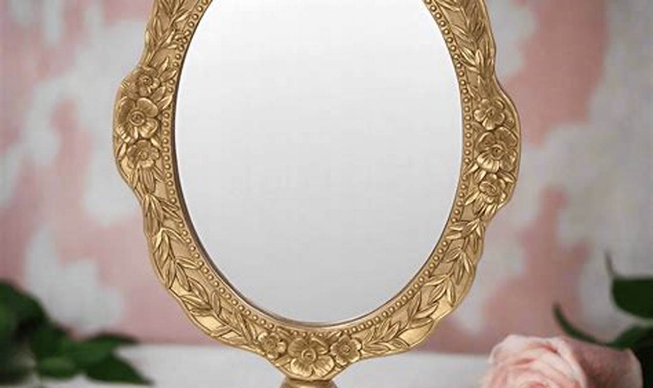 Timeless Beauty: Vintage Gold Vanity Mirror Decor Vintage Treasures: Discover Rare Antiques, Collectibles & Retro Finds Timeless Beauty: Vintage Gold Vanity Mirror Decor | Vintage Treasures: Discover Rare Antiques, Collectibles & Retro Finds