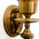 Illuminate with Vintage Brass Wall Sconce Candle Holders | Vintage Treasures: Discover Rare Antiques, Collectibles & Retro Finds