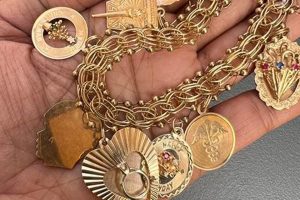 Timeless Vintage Gold Charm Bracelet with Charms: A Collector's Gem Vintage Treasures: Discover Rare Antiques, Collectibles & Retro Finds Timeless Vintage Gold Charm Bracelet with Charms: A Collector's Gem | Vintage Treasures: Discover Rare Antiques, Collectibles & Retro Finds