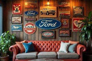 Collectible Vintage Ford Motors Art Prints & More | Vintage Treasures: Discover Rare Antiques, Collectibles & Retro Finds