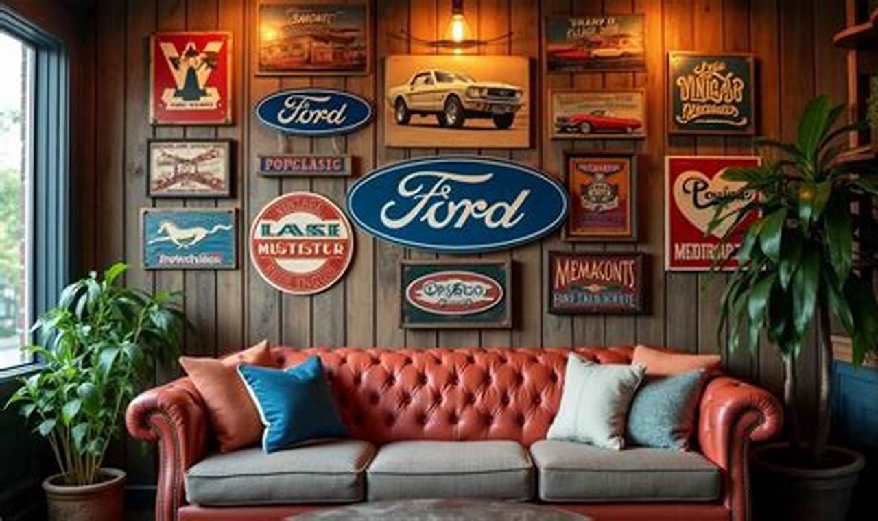 Collectible Vintage Ford Motors Art Prints & More | Vintage Treasures: Discover Rare Antiques, Collectibles & Retro Finds