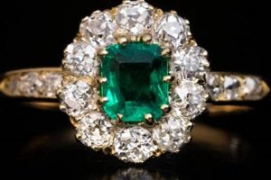 Timeless Beauty: Vintage Diamond Emerald Ring Designs | Vintage Treasures: Discover Rare Antiques, Collectibles & Retro Finds