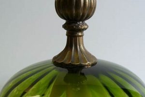 Light Up Your Home: Vintage Green Glass Lamps For Sale | Vintage Treasures: Discover Rare Antiques, Collectibles & Retro Finds