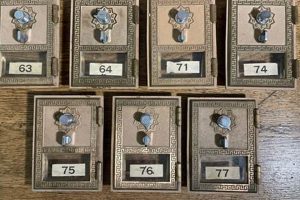 Buy Antique Vintage Post Office Box Doors Online! | Vintage Treasures: Discover Rare Antiques, Collectibles & Retro Finds