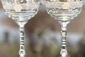 Buy Classic Vintage Nick & Nora Glasses: Style & History | Vintage Treasures: Discover Rare Antiques, Collectibles & Retro Finds