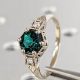Shop Exquisite Vintage Emerald Engagement Rings Today! | Vintage Treasures: Discover Rare Antiques, Collectibles & Retro Finds