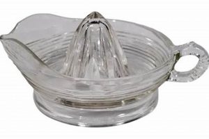Collectible Vintage Lemon Squeezer Glass: A Citrus History | Vintage Treasures: Discover Rare Antiques, Collectibles & Retro Finds