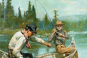 Old Fishing Art: Hooked on Vintage Collectibles! | Vintage Treasures: Discover Rare Antiques, Collectibles & Retro Finds
