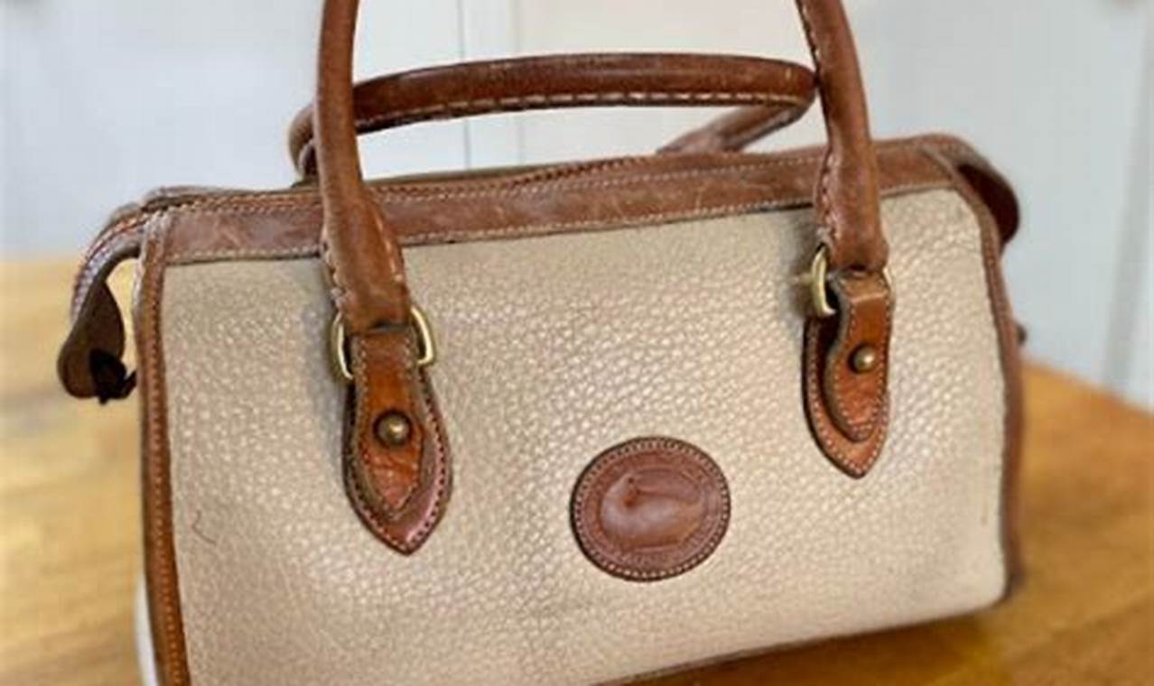 Collecting Dooney & Bourke Vintage Bags: Style & Value | Vintage Treasures: Discover Rare Antiques, Collectibles & Retro Finds