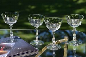 Buy Vintage Coupe Champagne Glasses: Elegant Style | Vintage Treasures: Discover Rare Antiques, Collectibles & Retro Finds