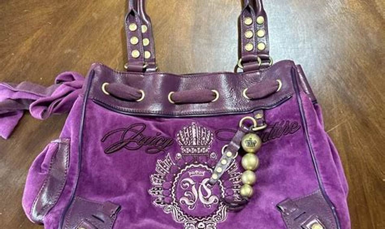 Shop Vintage Juicy Couture Daydreamer Bags + Glam Y2K! | Vintage Treasures: Discover Rare Antiques, Collectibles & Retro Finds