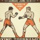Classic Boxing Vintage Poster: Knockout Art | Vintage Treasures: Discover Rare Antiques, Collectibles & Retro Finds