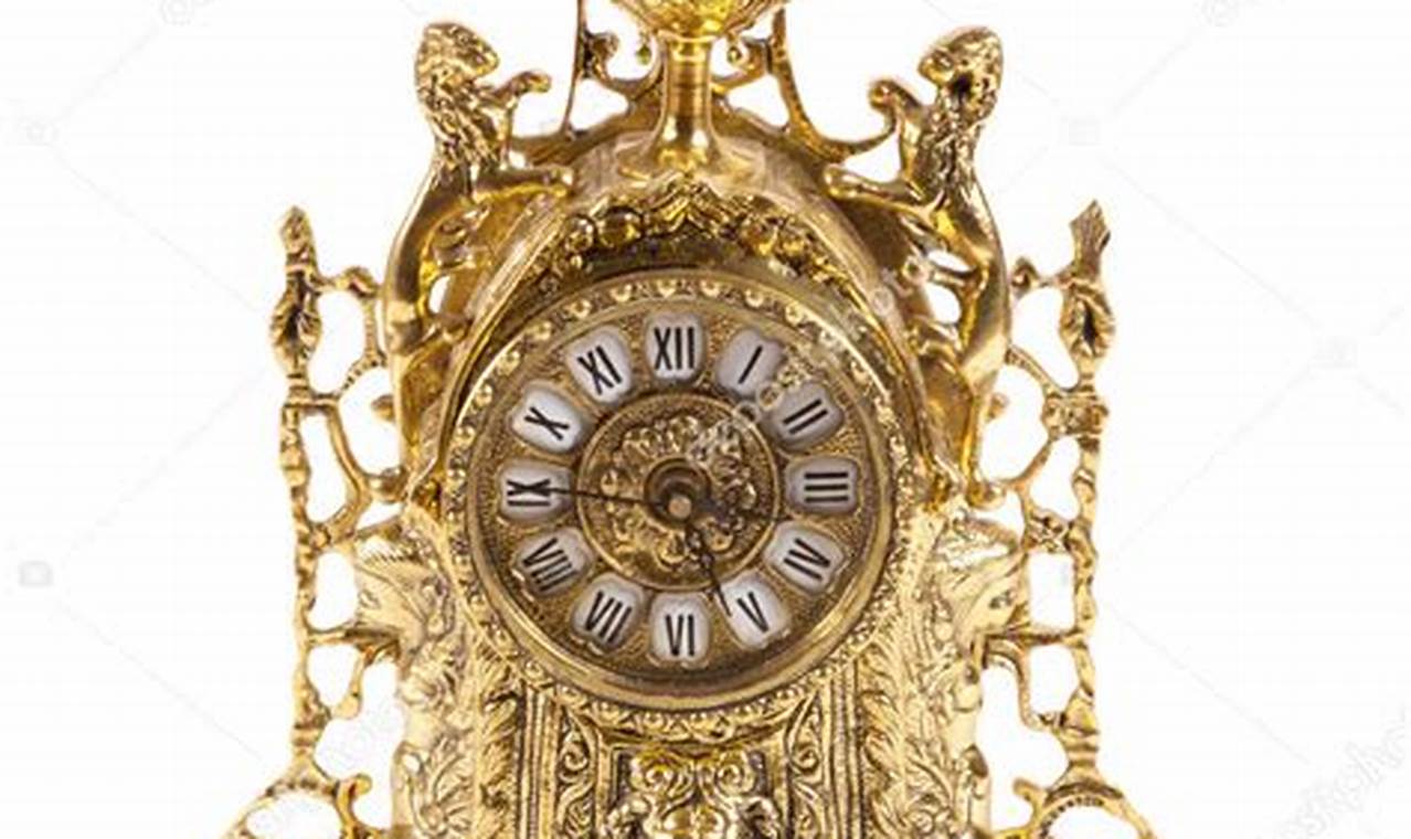 Timeless Gold Vintage Clocks: Antique Elegance | Vintage Treasures: Discover Rare Antiques, Collectibles & Retro Finds