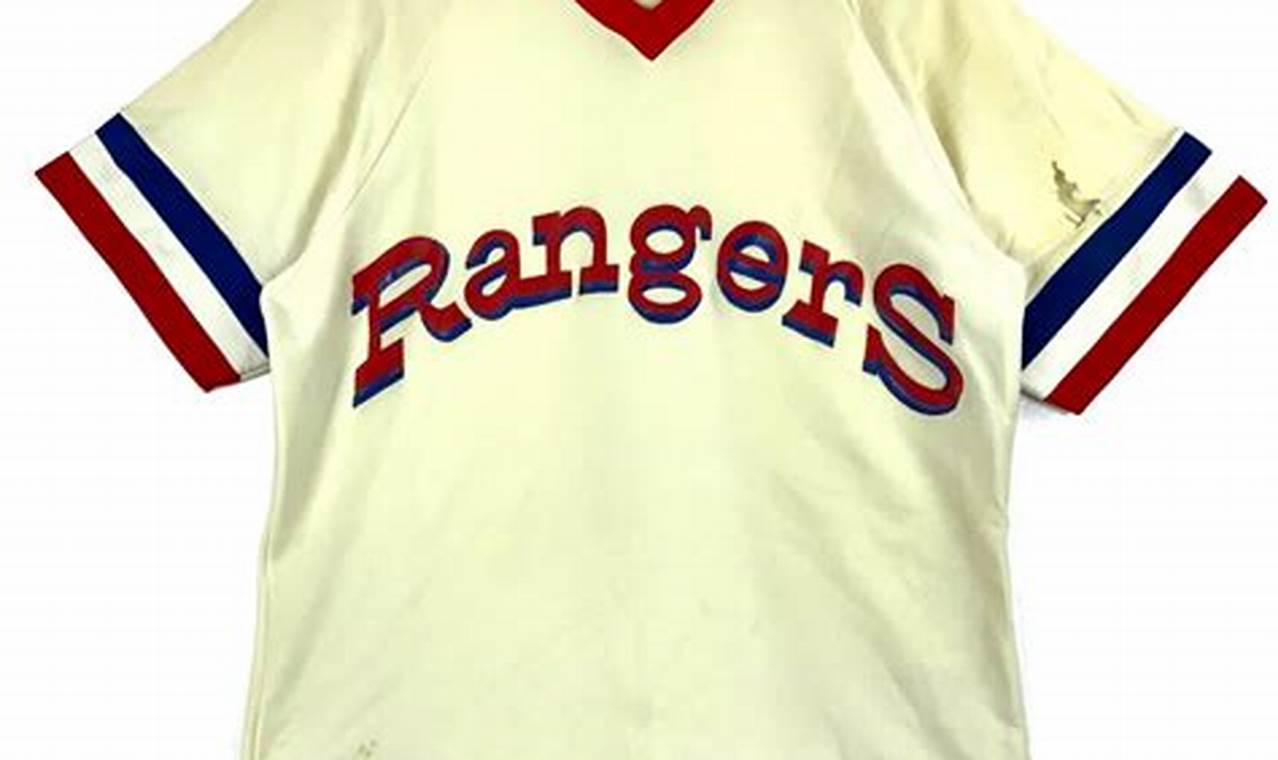 Shop Texas Rangers Vintage Jerseys: Classic Throwbacks! | Vintage Treasures: Discover Rare Antiques, Collectibles & Retro Finds