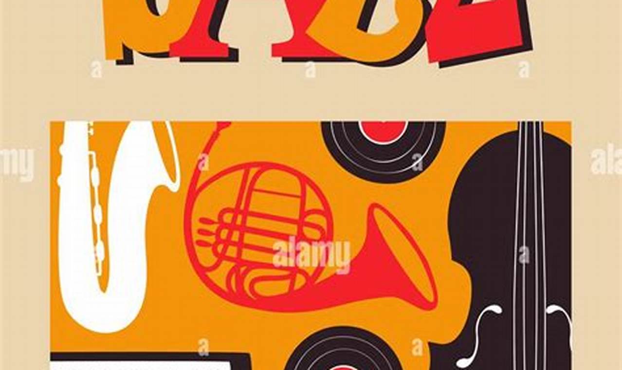 Rare Vintage Jazz Music Posters: Art Deco &amp; More | Vintage Treasures: Discover Rare Antiques, Collectibles & Retro Finds