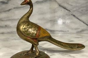 Antique Vintage Brass Peacock Decor: A Collector's Guide | Vintage Treasures: Discover Rare Antiques, Collectibles & Retro Finds