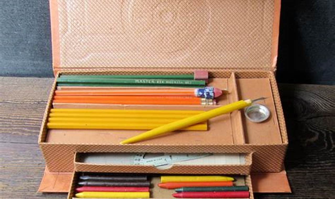 Shop Antique Pencil Box Vintage Finds - [Your Shop Name] | Vintage Treasures: Discover Rare Antiques, Collectibles & Retro Finds