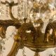 Timeless Vintage Brass Chandelier with Crystals Decor | Vintage Treasures: Discover Rare Antiques, Collectibles & Retro Finds