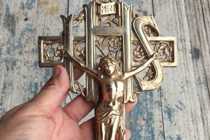 Antique Find: Vintage Brass Crucifix Decor + More! | Vintage Treasures: Discover Rare Antiques, Collectibles & Retro Finds