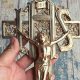 Antique Find: Vintage Brass Crucifix Decor + More! | Vintage Treasures: Discover Rare Antiques, Collectibles & Retro Finds