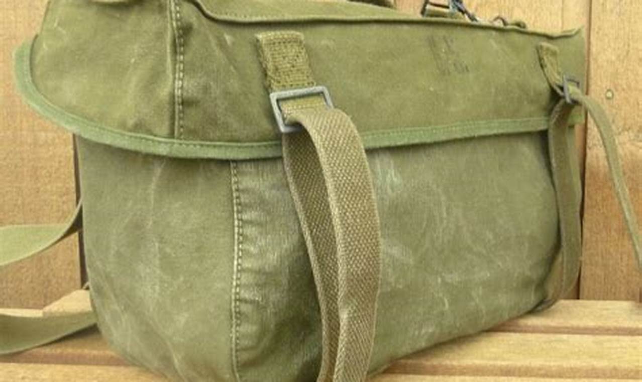 Shop Authentic Vintage Military Bags: History to Carry | Vintage Treasures: Discover Rare Antiques, Collectibles & Retro Finds