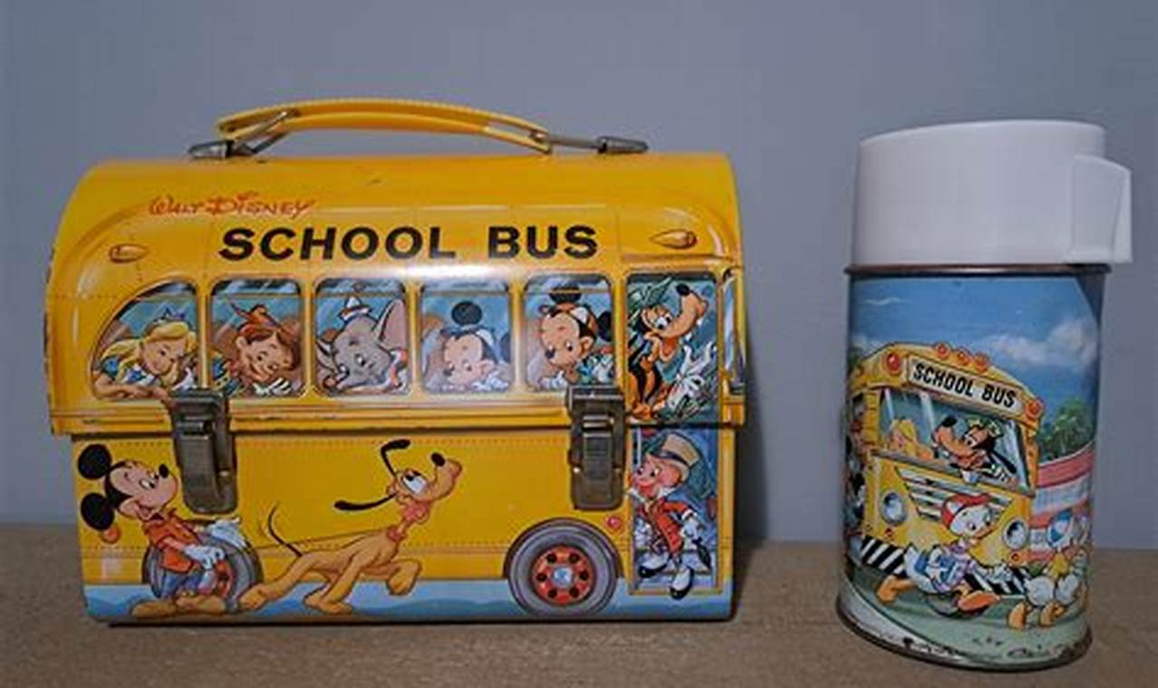 Buy Vintage Disney Lunch Boxes! A Collector's Treasure | Vintage Treasures: Discover Rare Antiques, Collectibles & Retro Finds