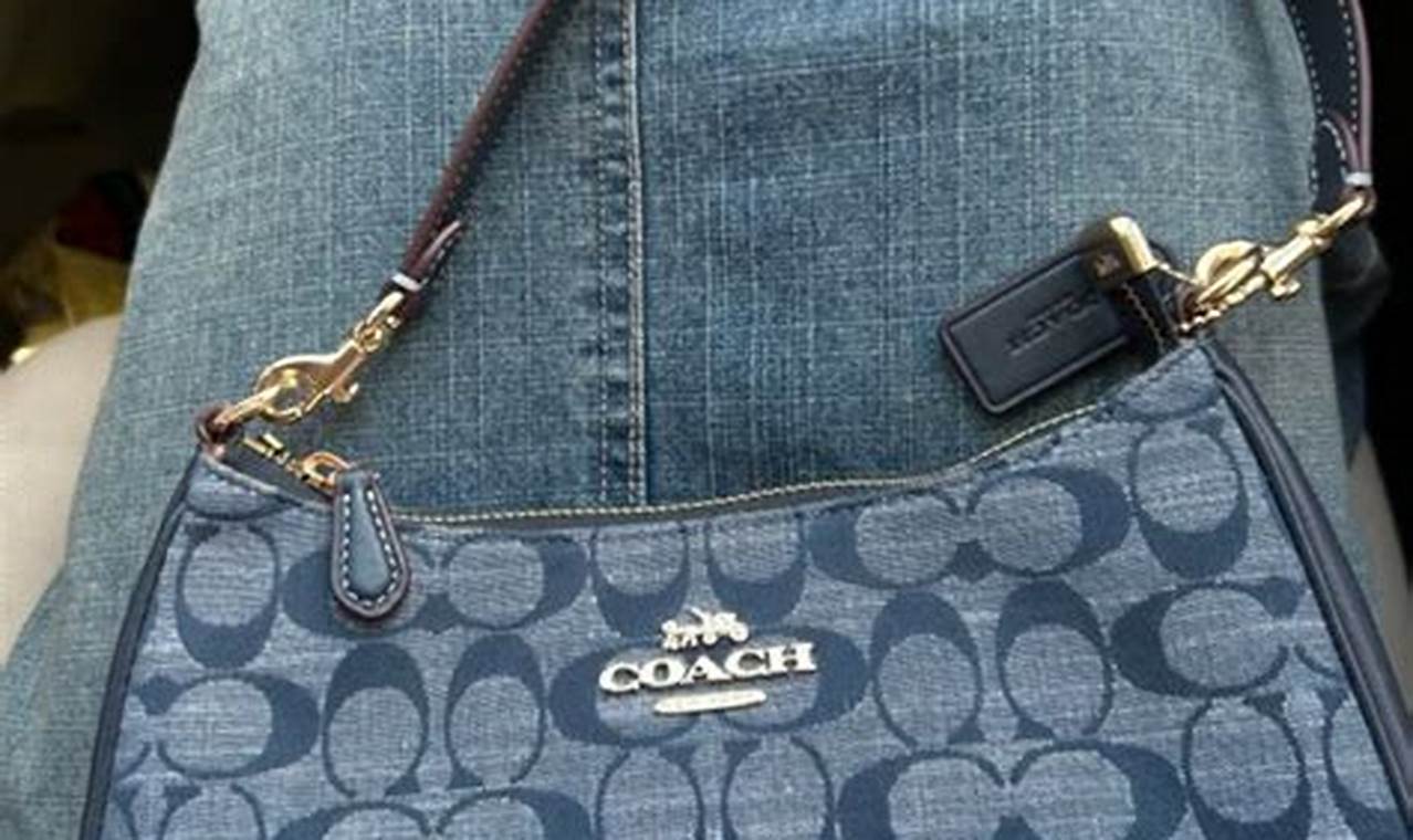 Why Buy A Pre-Owned Denim Coach Bag (Vintage)? | Vintage Treasures: Discover Rare Antiques, Collectibles & Retro Finds
