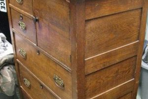 Timeless Charm: Vintage Oak Dresser - Restored Beauty | Vintage Treasures: Discover Rare Antiques, Collectibles & Retro Finds