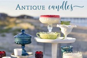 Antique Vintage Glass Candles: Decor & Value | Vintage Treasures: Discover Rare Antiques, Collectibles & Retro Finds