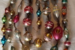 Timeless Vintage Mercury Glass Garland: Decor & More | Vintage Treasures: Discover Rare Antiques, Collectibles & Retro Finds