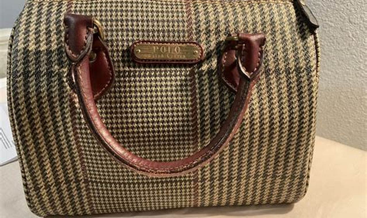 Timeless Style: Vintage Polo Ralph Lauren Bag Charm | Vintage Treasures: Discover Rare Antiques, Collectibles & Retro Finds