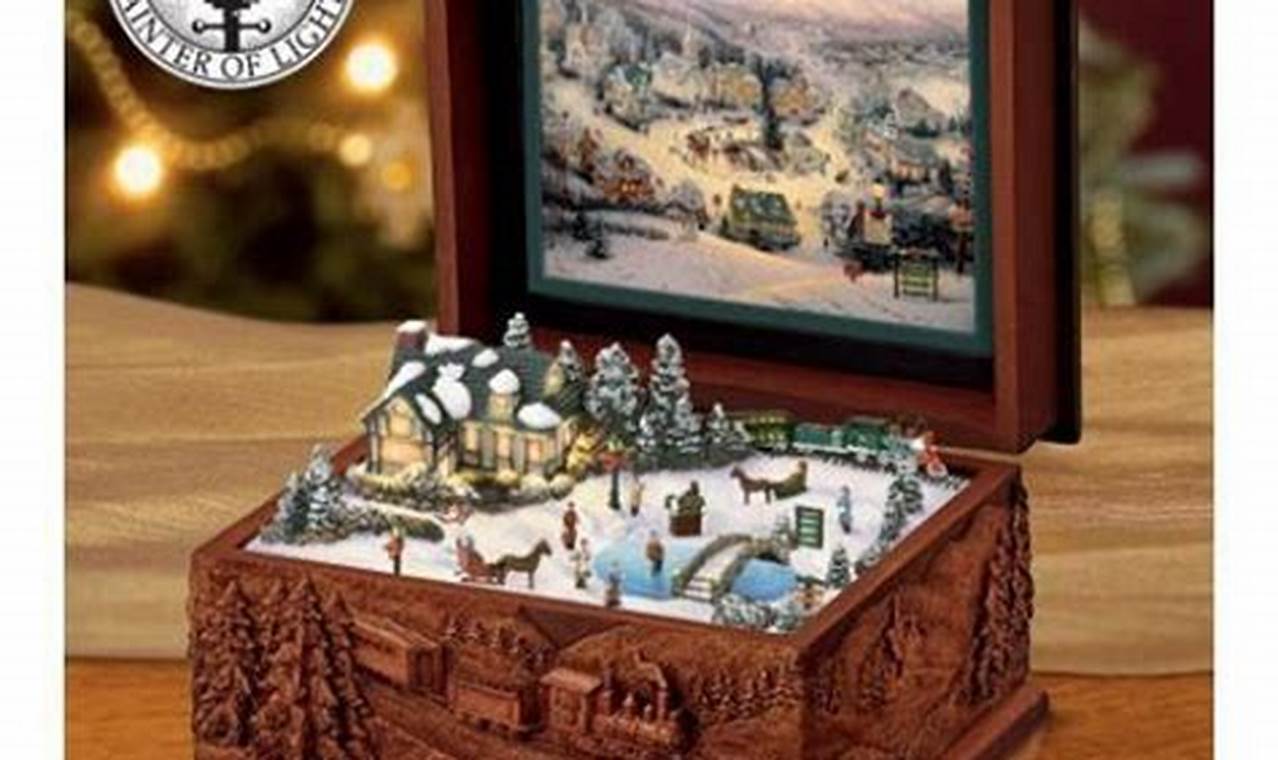 Festive Finds: Vintage Christmas Music Boxes &amp; More! | Vintage Treasures: Discover Rare Antiques, Collectibles & Retro Finds